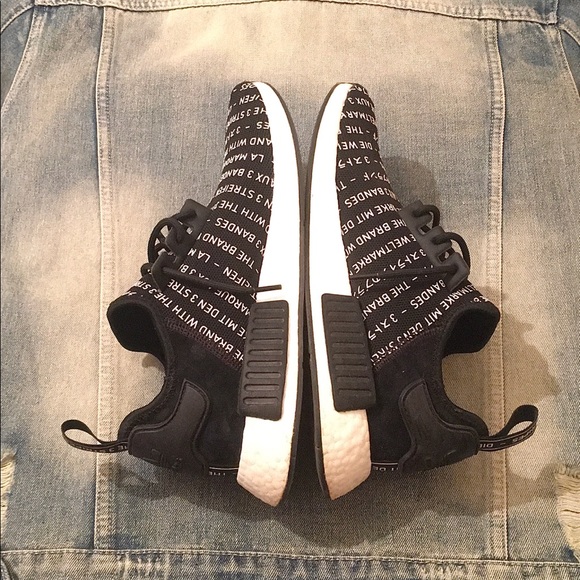 Adidas NMD R1 BLACKOUT: Size 10 - Picture 4 of 4